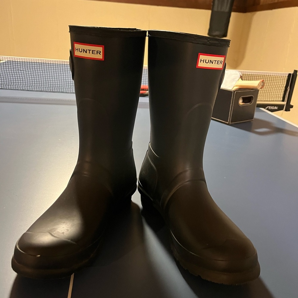 Hunter Navy Boots, EUR41 Unisex